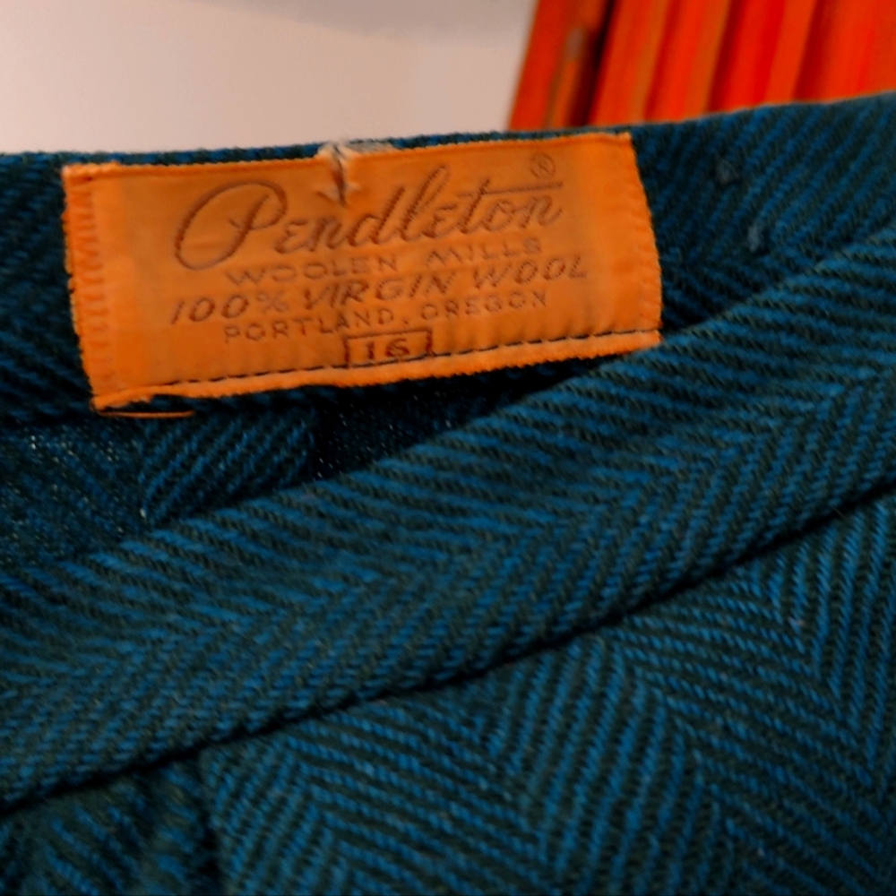 Pendleton Wool Skirt